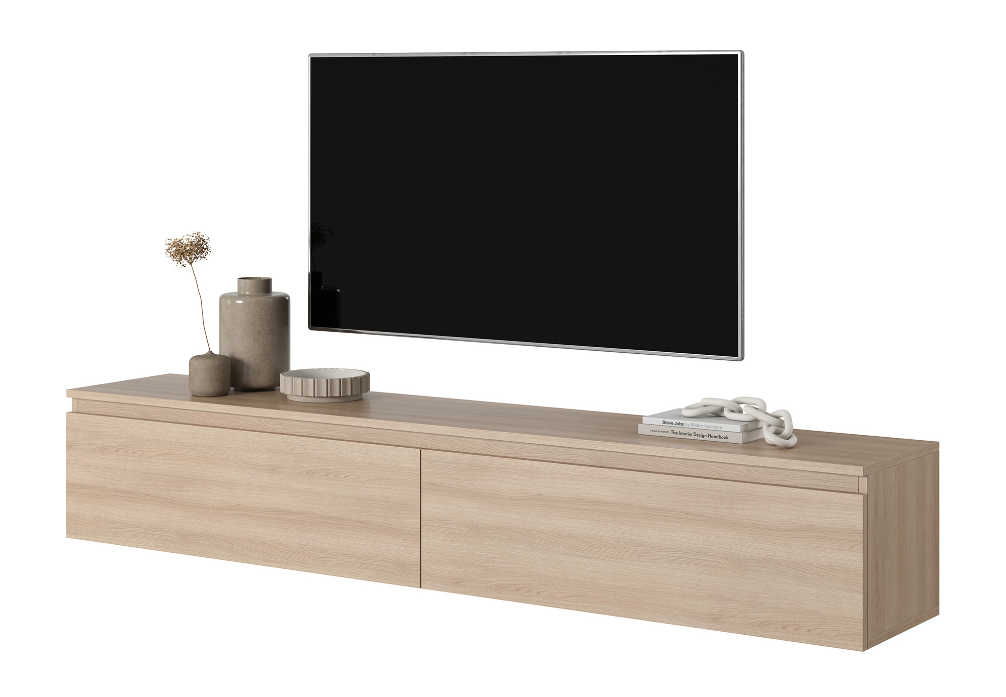 Szafka RTV Seney 175 cm  Dąb Linberg - zdjęcie 1