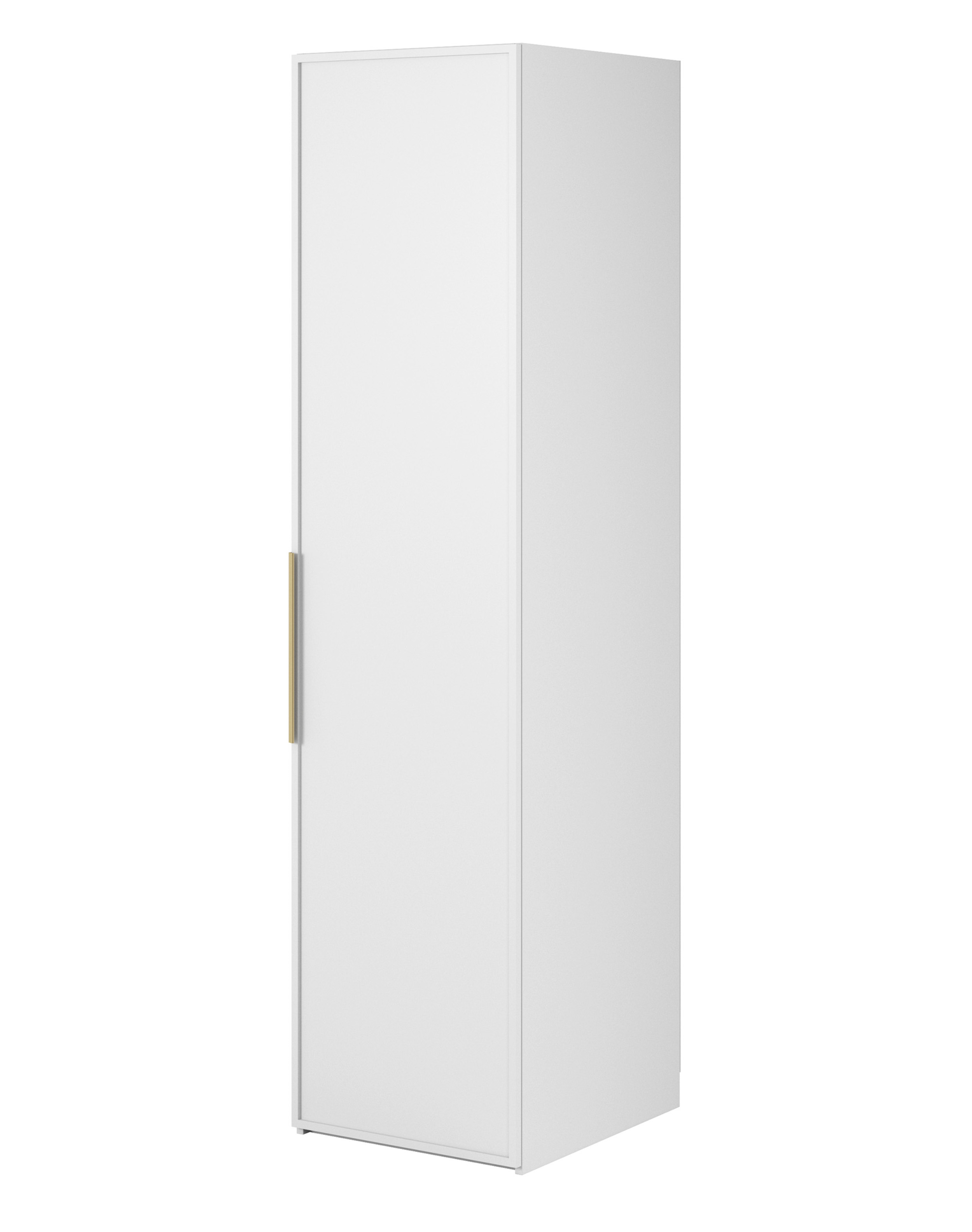 Szafa jednodrzwiowa Frame 50 cm Biała - zdjęcie 1