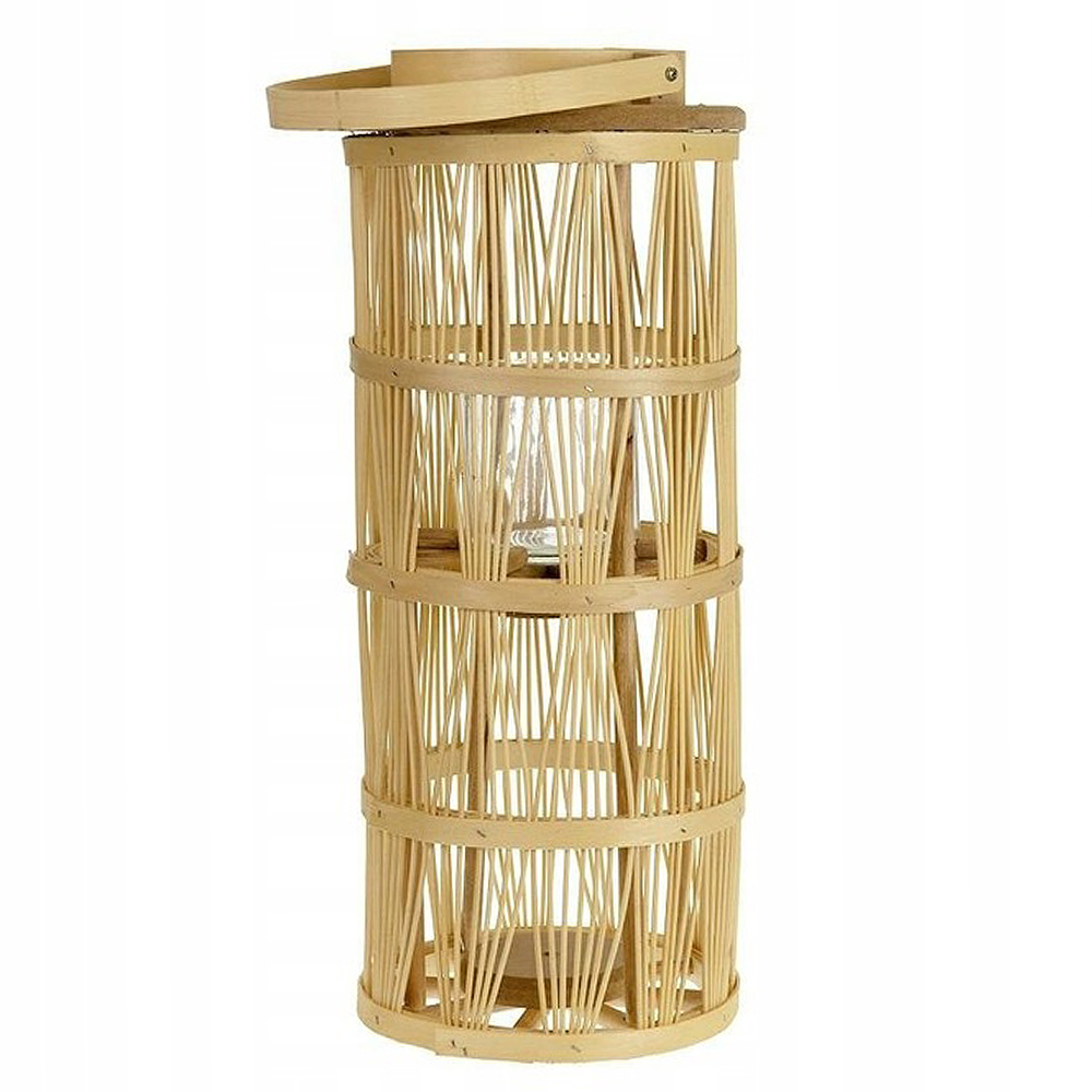 Lampion Alseres wysokość 51 cm naturalny - zdjęcie 1