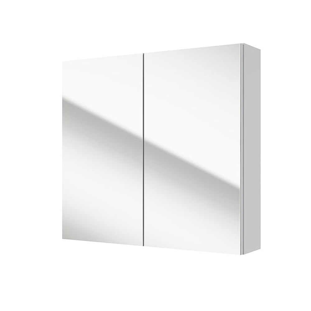 Szafka łazienkowa Stouq wisząca podwójna z lustrem 65x60 cm - zdjęcie 1