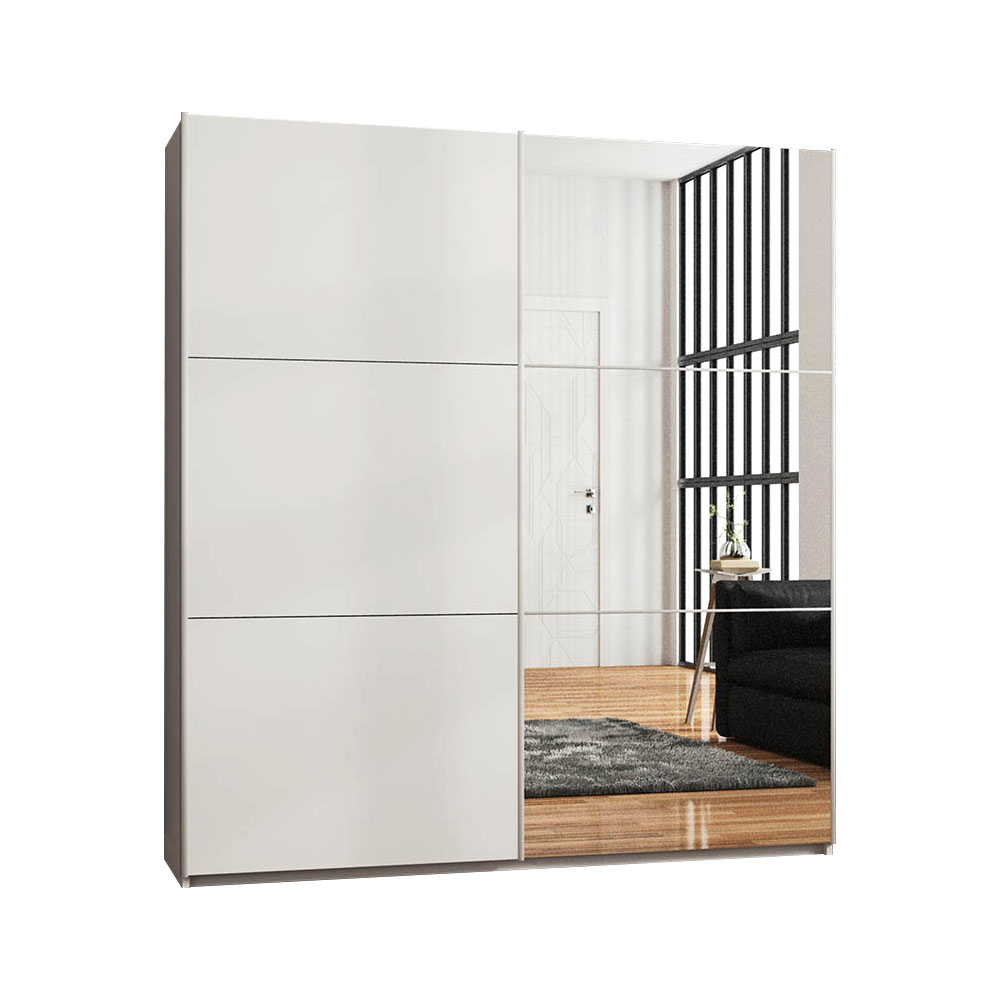 Szafa z lustrem Durka 200x215x65 cm - zdjęcie 1