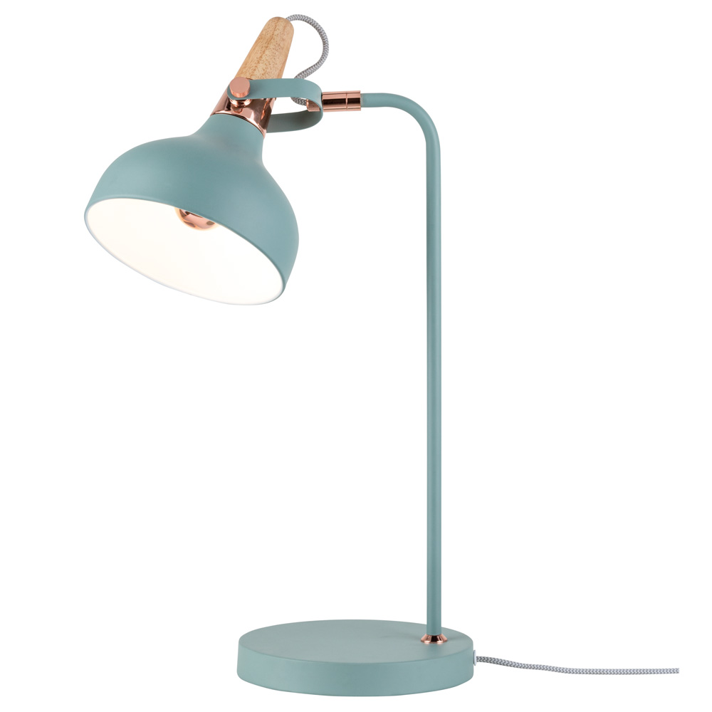 Lampka biurkowa Nibbler delikatna zieleń - zdjęcie 1