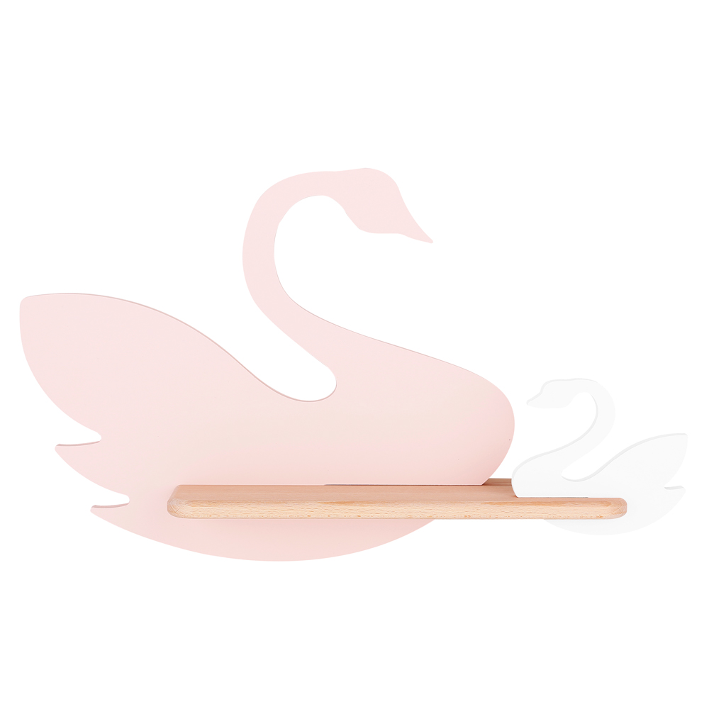 Kinkiet ścienny do pokoju dziecięcego Dreamie łabędź różowy - zdjęcie 1