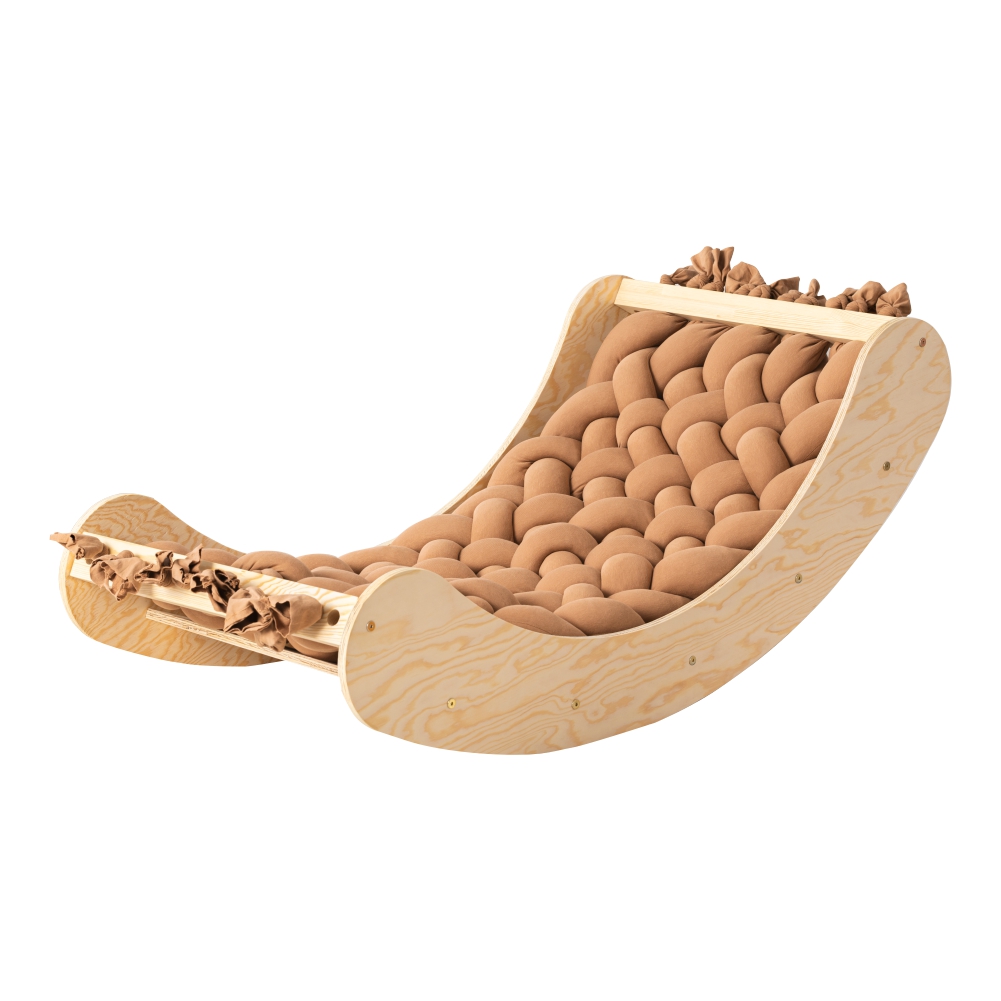 Kołyska dziecięca Balata brązowa - zdjęcie 1