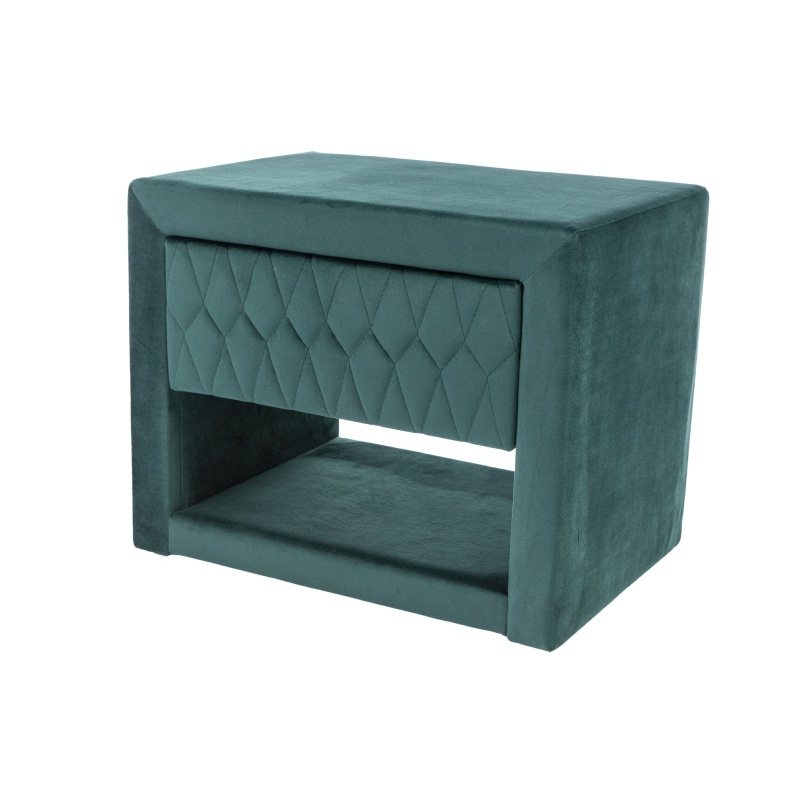 Szafka nocna Nuvea zielona - zdjęcie 1