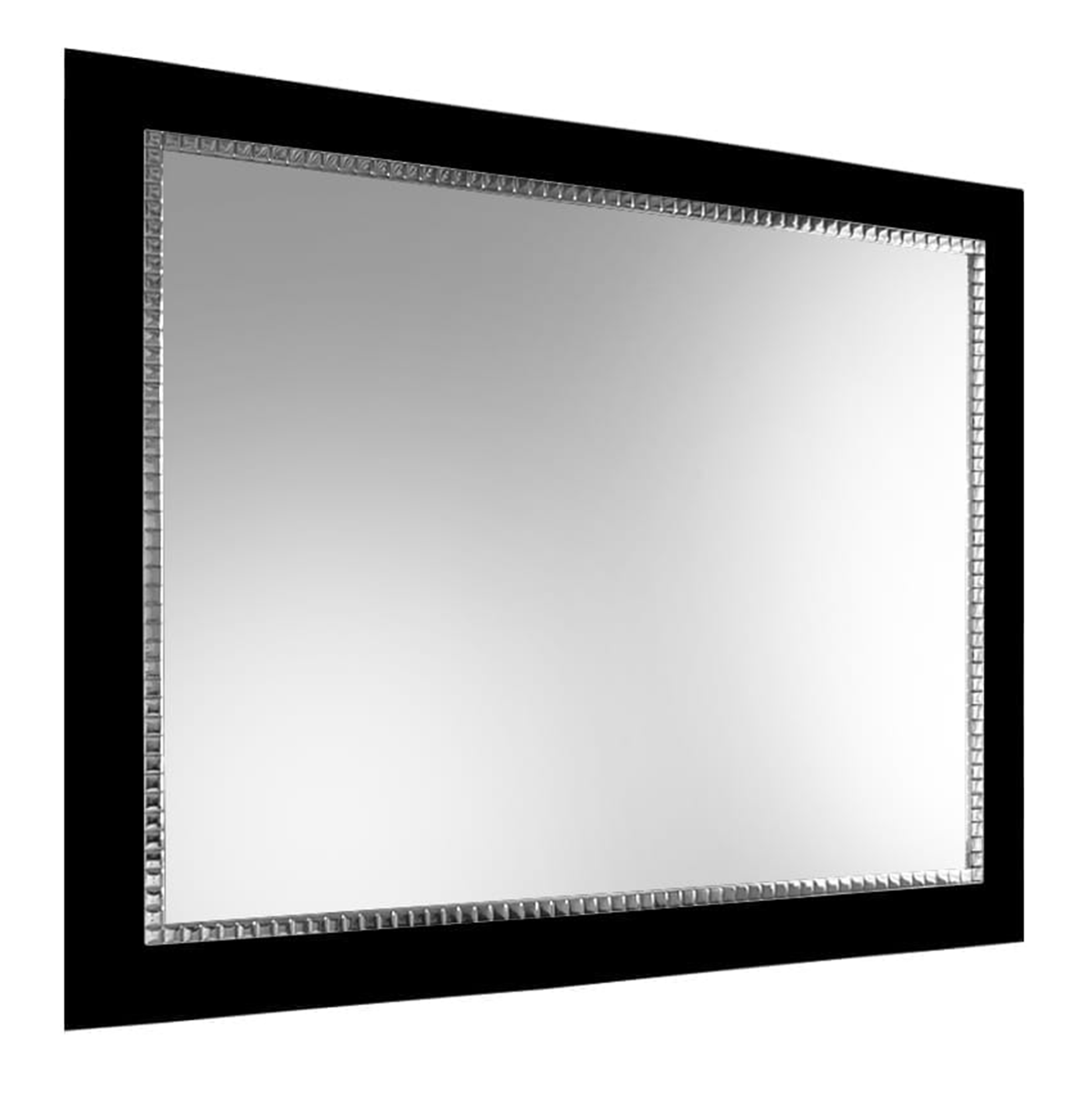 Lustro Bracelet SQ czarne 90x120 - zdjęcie 1