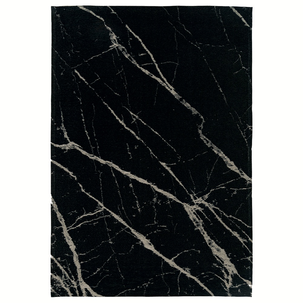 Dywan łatwoczyszczący Kerven czarny  - zdjęcie 1