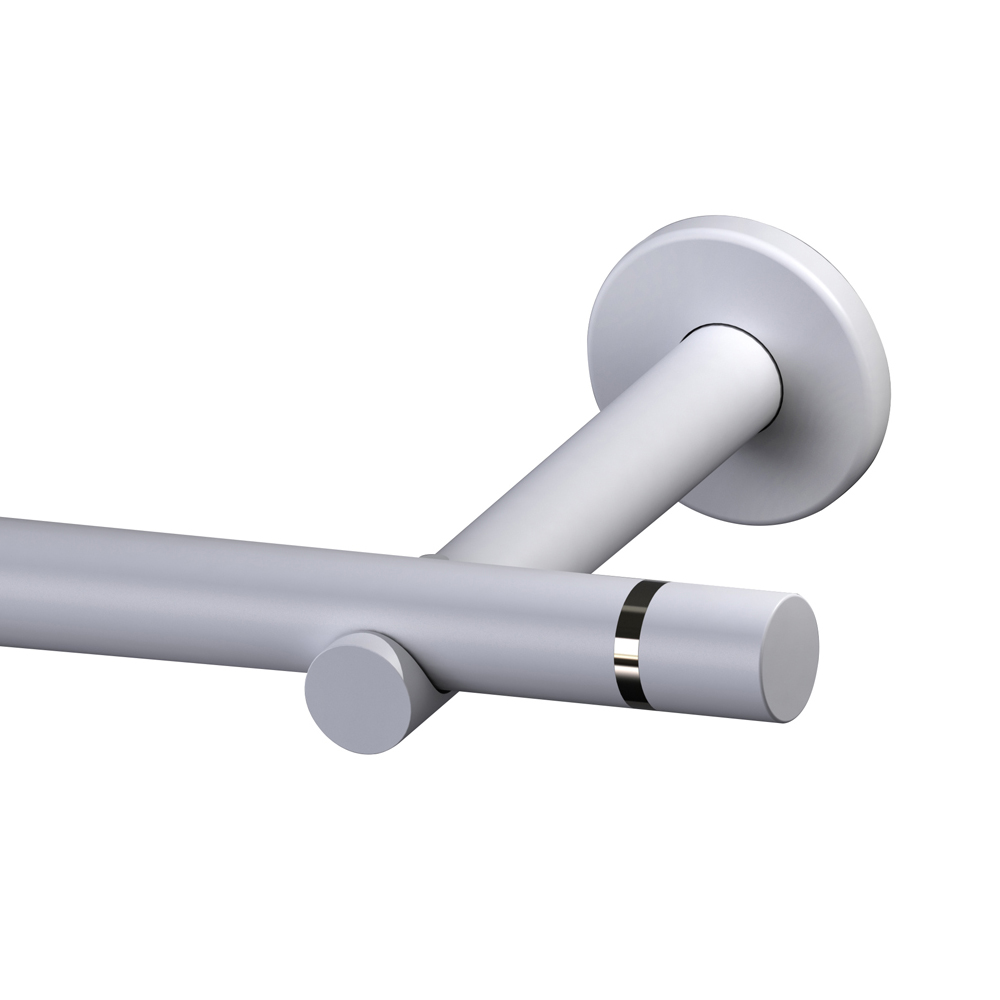 Karnisz pojedynczy Evenner biały mat - zdjęcie 1