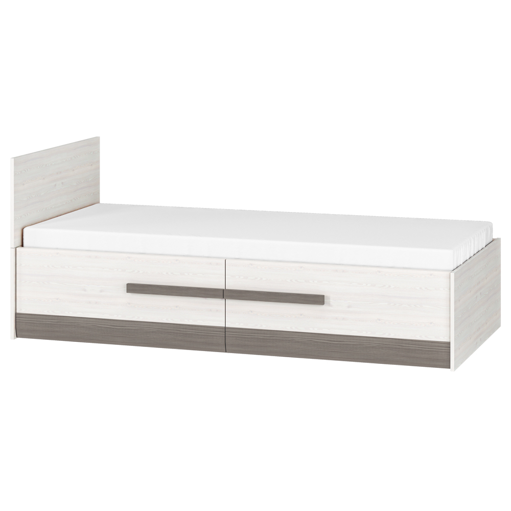 Łóżko z dwiema szufladami Yokie - zdjęcie 1