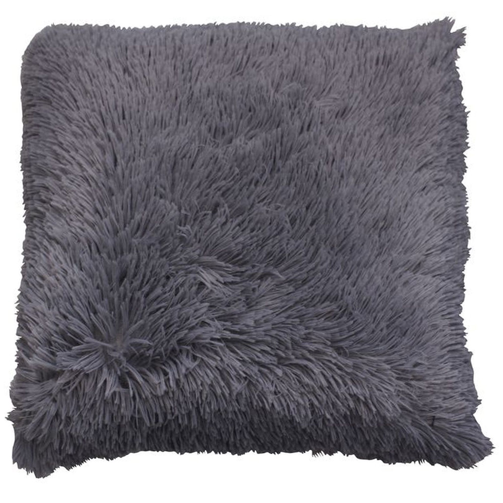 Poduszka Feron 45x45 cm grafitowa - zdjęcie 1
