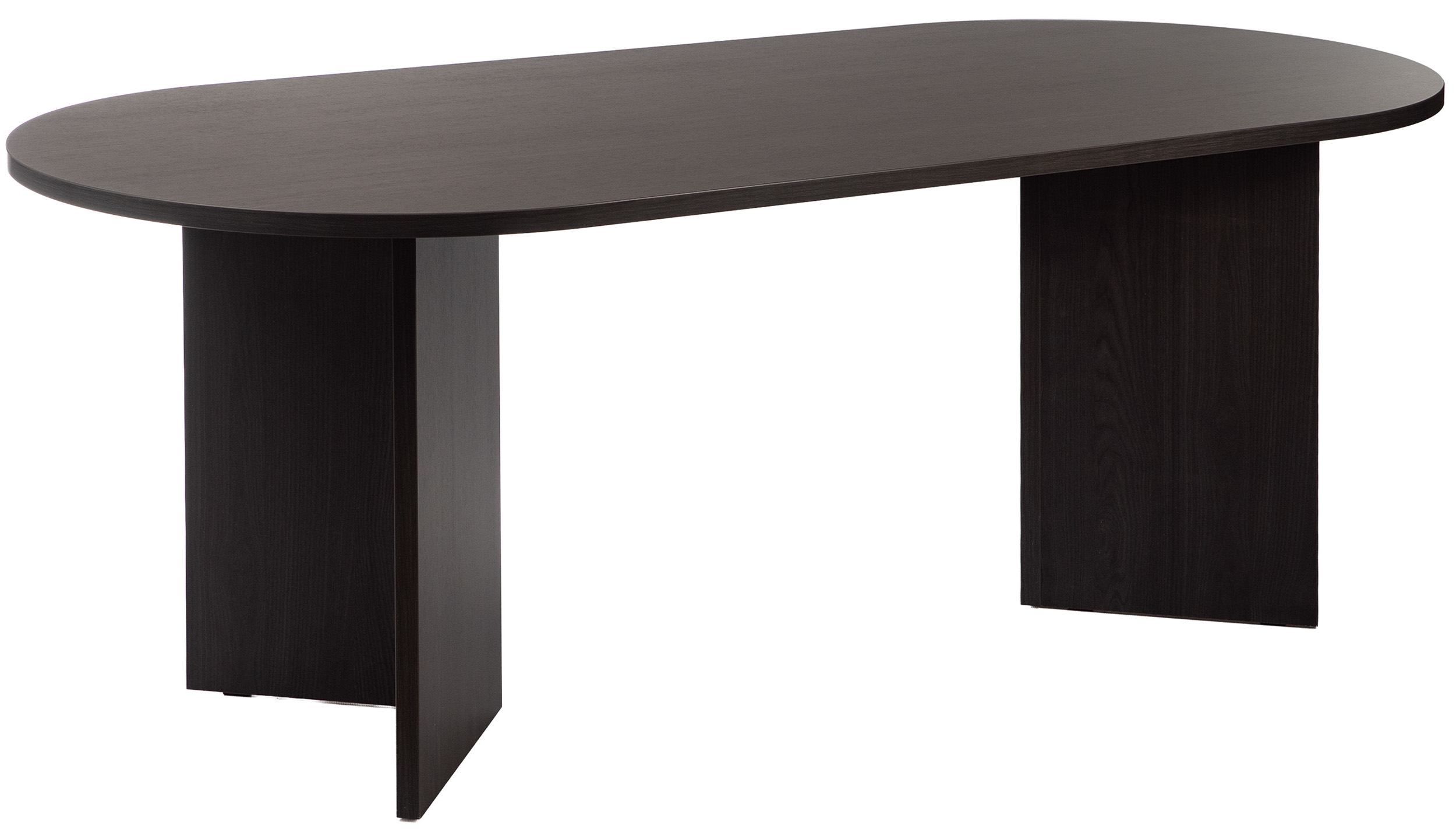 Table Ovo 204 cm Frêne Portland Noir