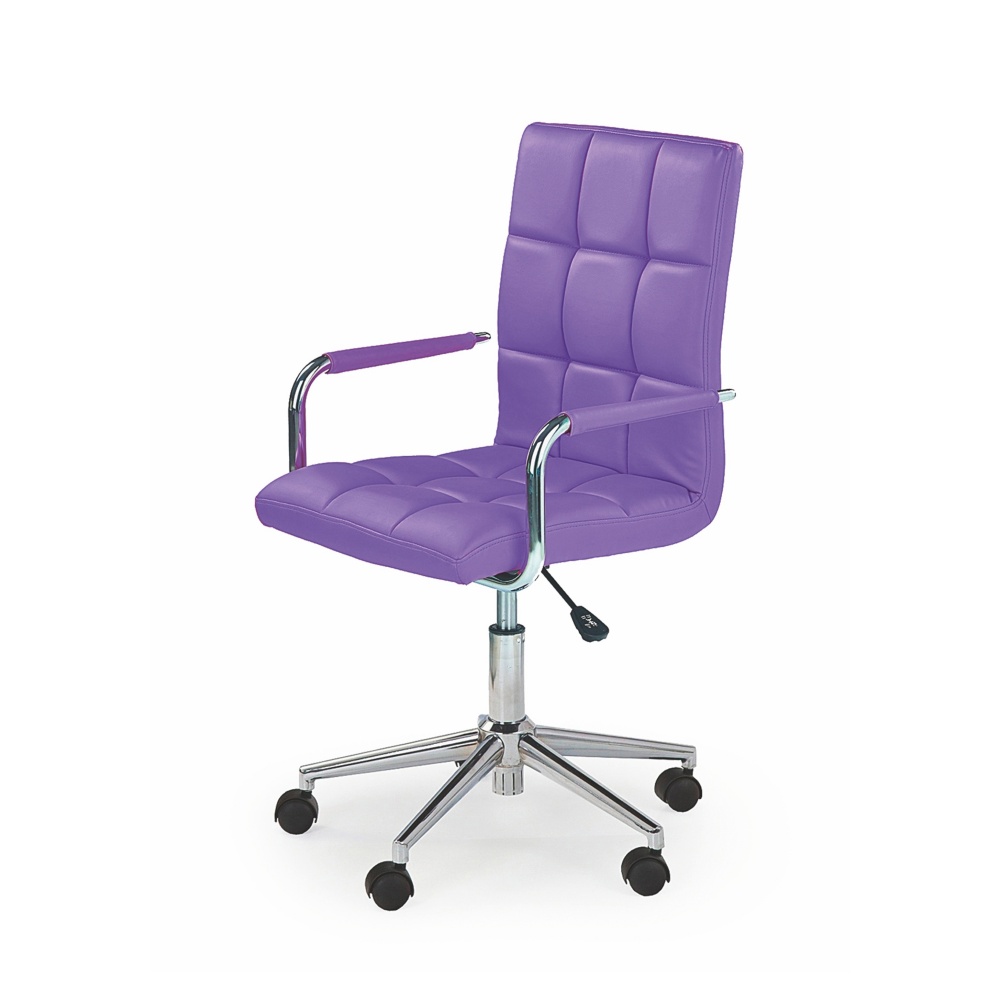 Fotel biurowy Gradin fioletowy - zdjęcie 1