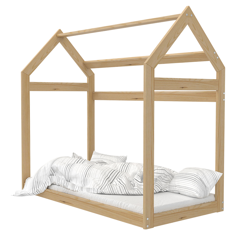 Łóżko dziecięce Domme domek z materacem - zdjęcie 1