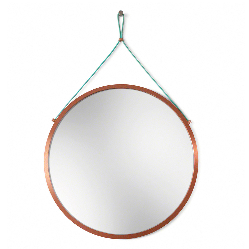 Lustro Scandi Power miedziane - zdjęcie 1