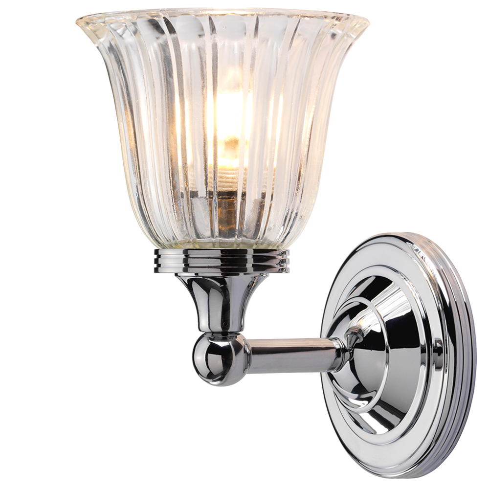 Kinkiet ścienny Osentia szklany chrom - zdjęcie 1