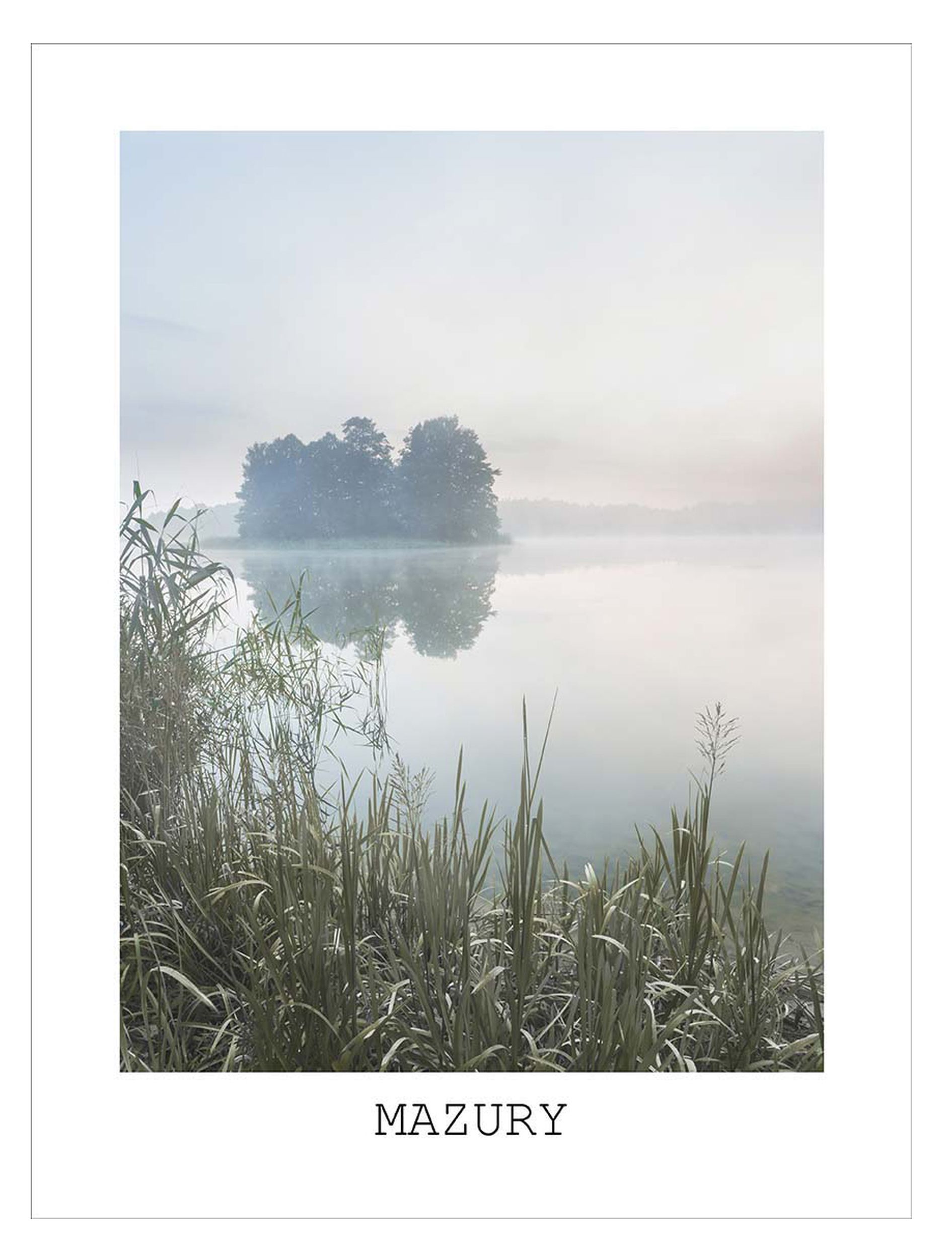 Plakat Mazury 50x40 cm - zdjęcie 1