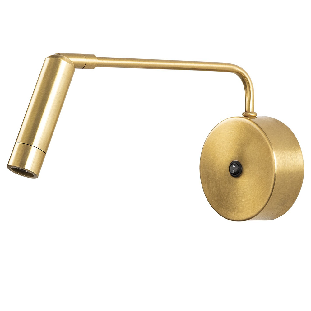 Kinkiet ścienny Milibeliso minimalistyczny złoty - zdjęcie 1