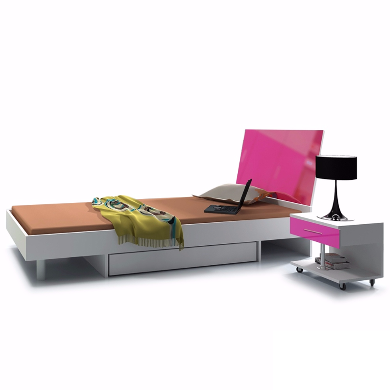 Łóżko Melidre z pojemnikiem 90x200 cm - zdjęcie 12