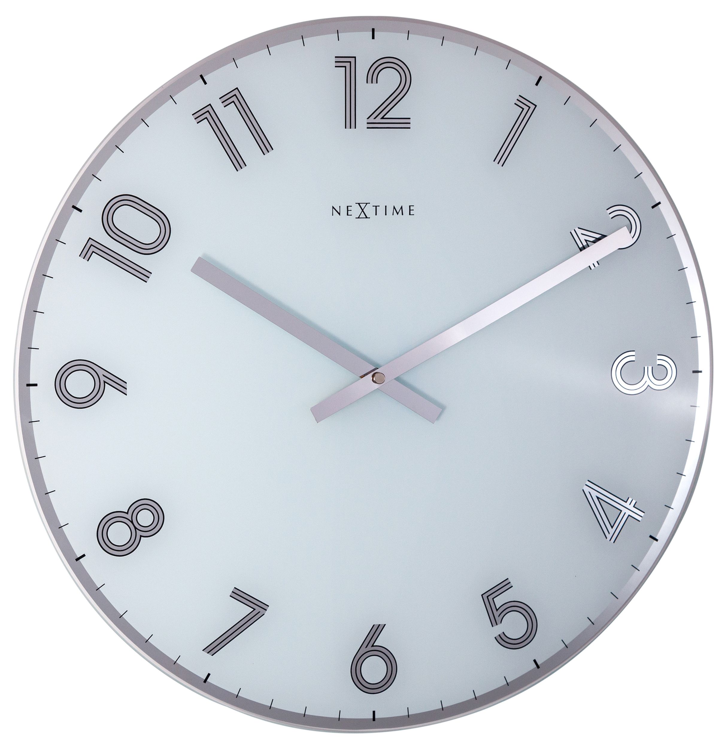 Zegar ścienny Reflect 43 cm biały - zdjęcie 1
