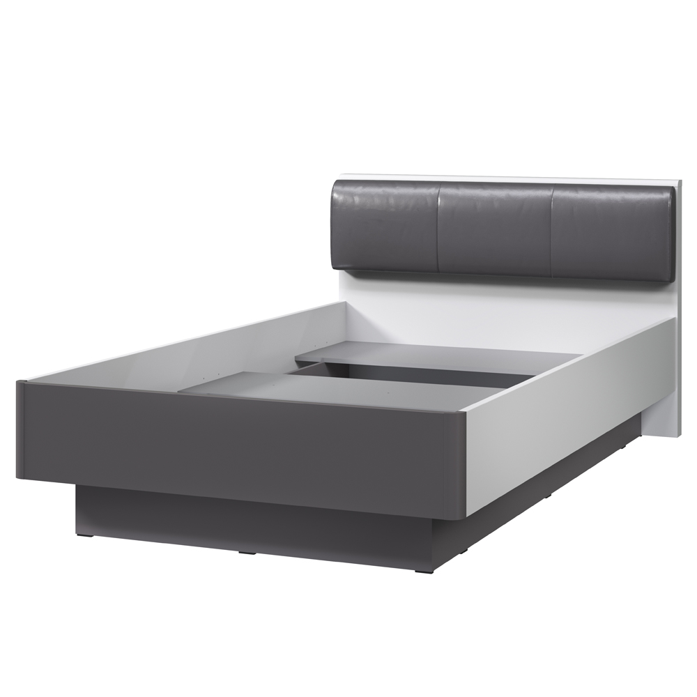 Łóżko ze stelażem Hey 120x200 cm - zdjęcie 1