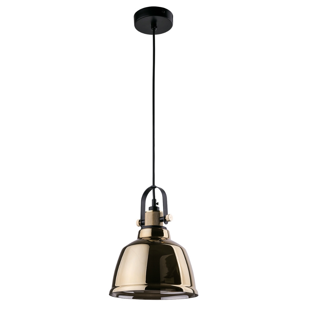 Lampa wisząca Amalfi złota średnica 20 cm 9153 - zdjęcie 1
