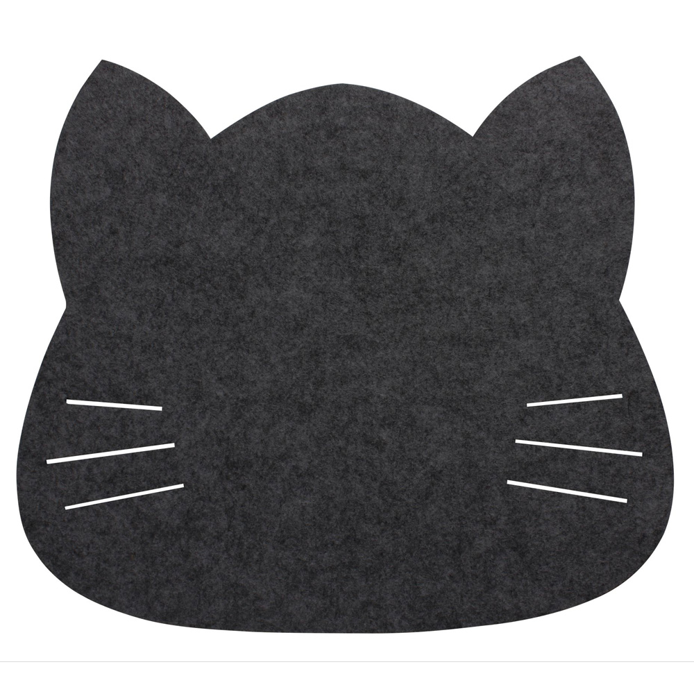 Podkładka pod talerz Sandbraun 38x34 cm czarna - zdjęcie 1