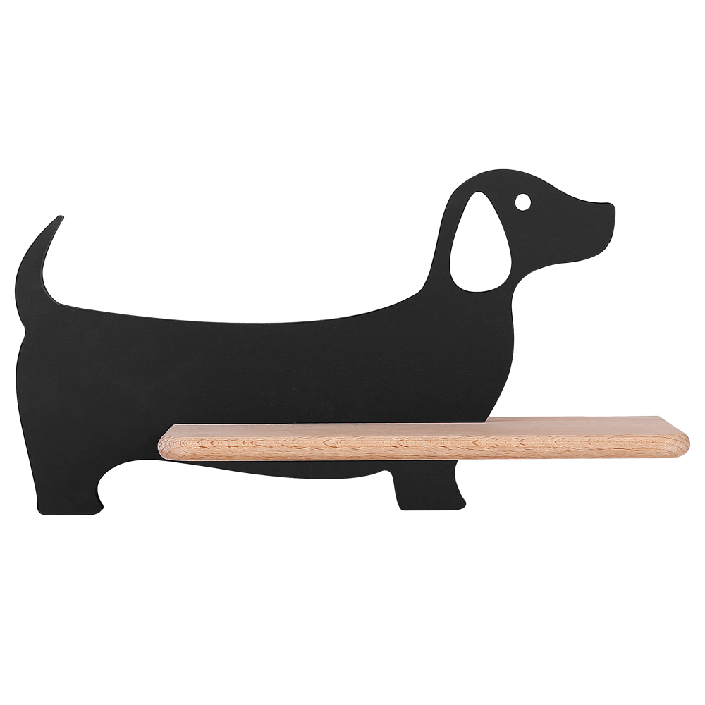 Kinkiet ścienny do pokoju dziecięcego Dreamie piesek czarny - zdjęcie 1