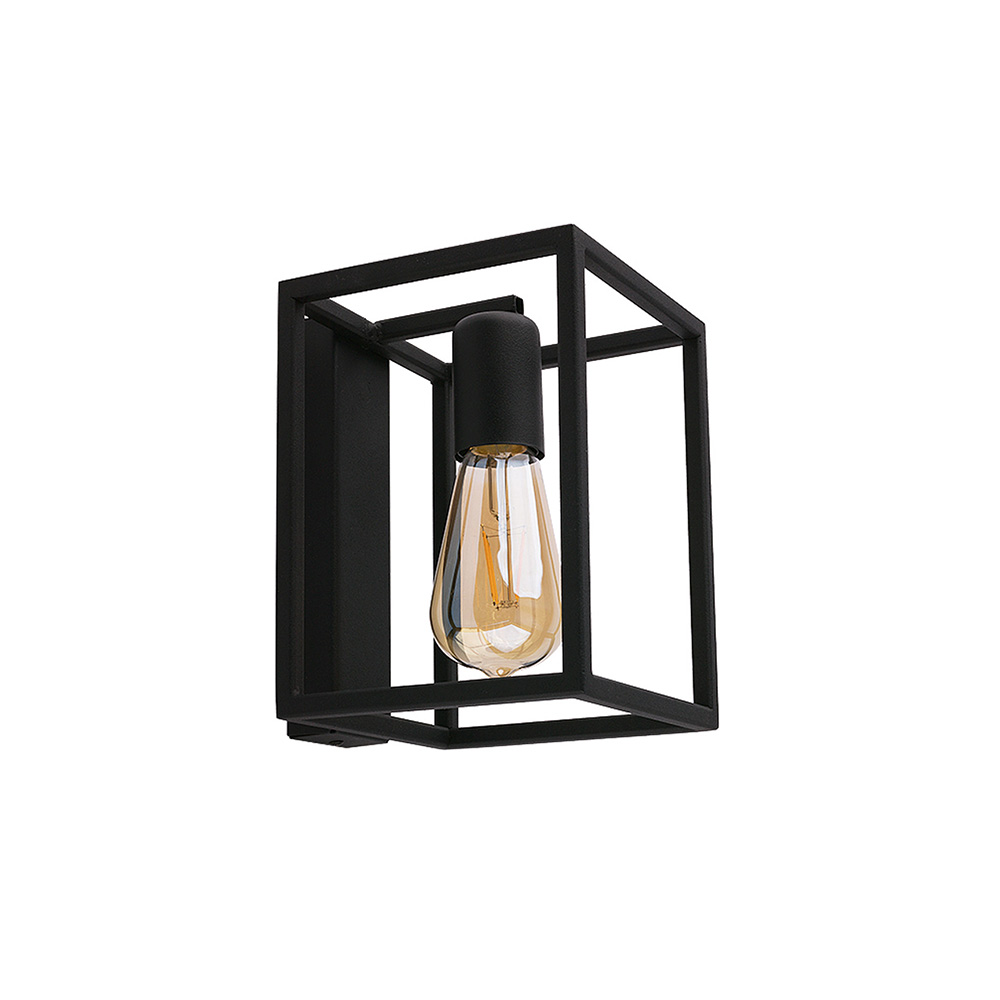 Kinkiet ścienny Crate czarny 9046 - zdjęcie 1