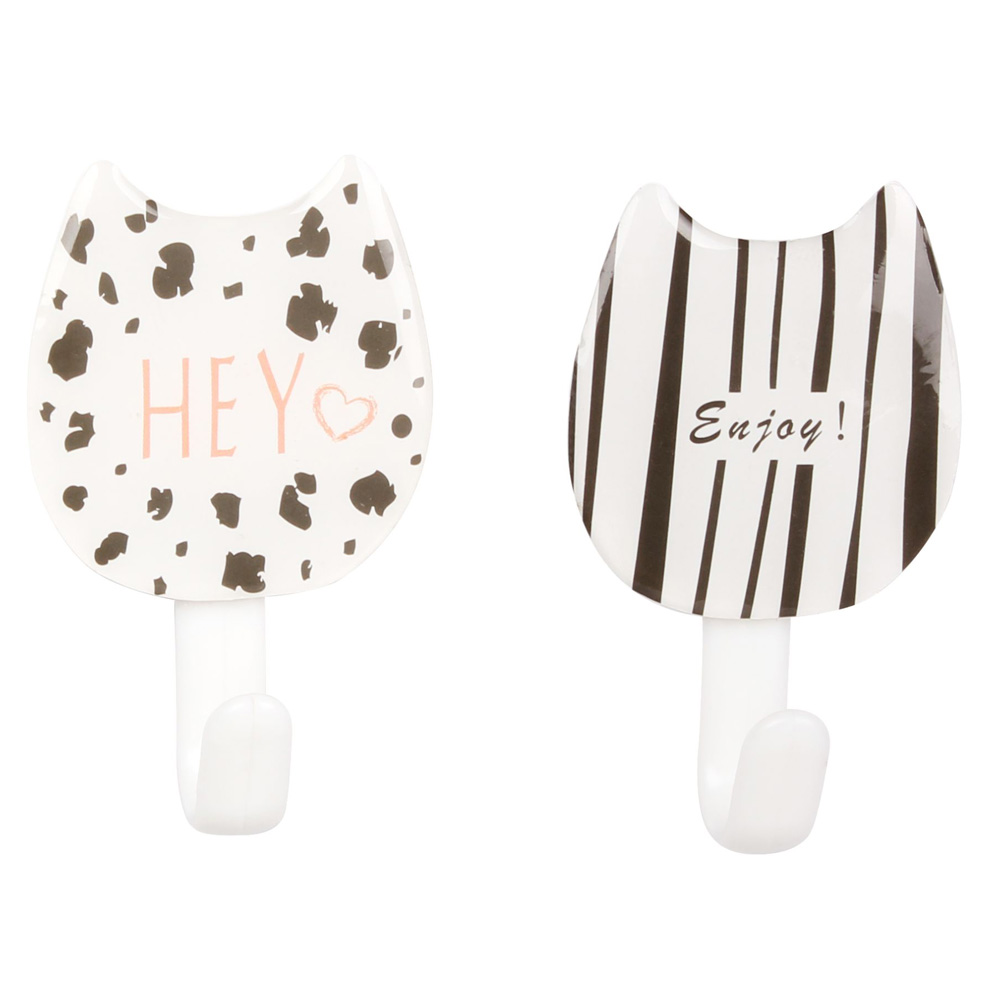 Wieszak ścienny Kristjana 2 sztuki - zdjęcie 1