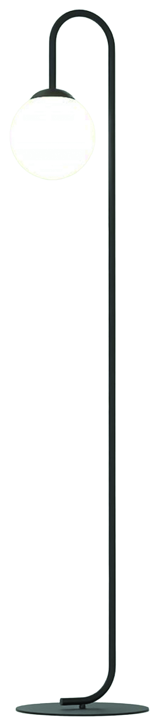 Lampa podłogowa Flor 150 cm czarna - zdjęcie 1