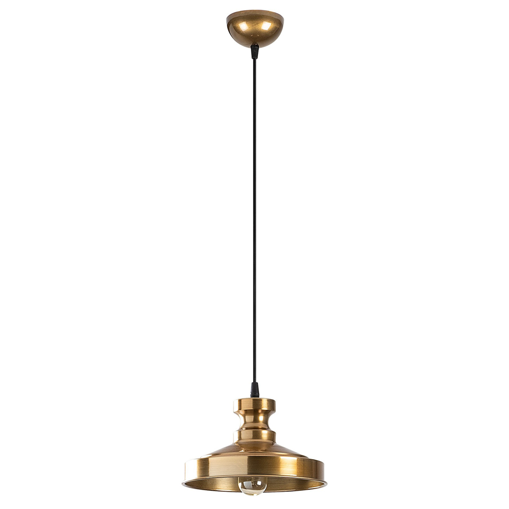 Lampa wisząca Novillian złota - zdjęcie 1