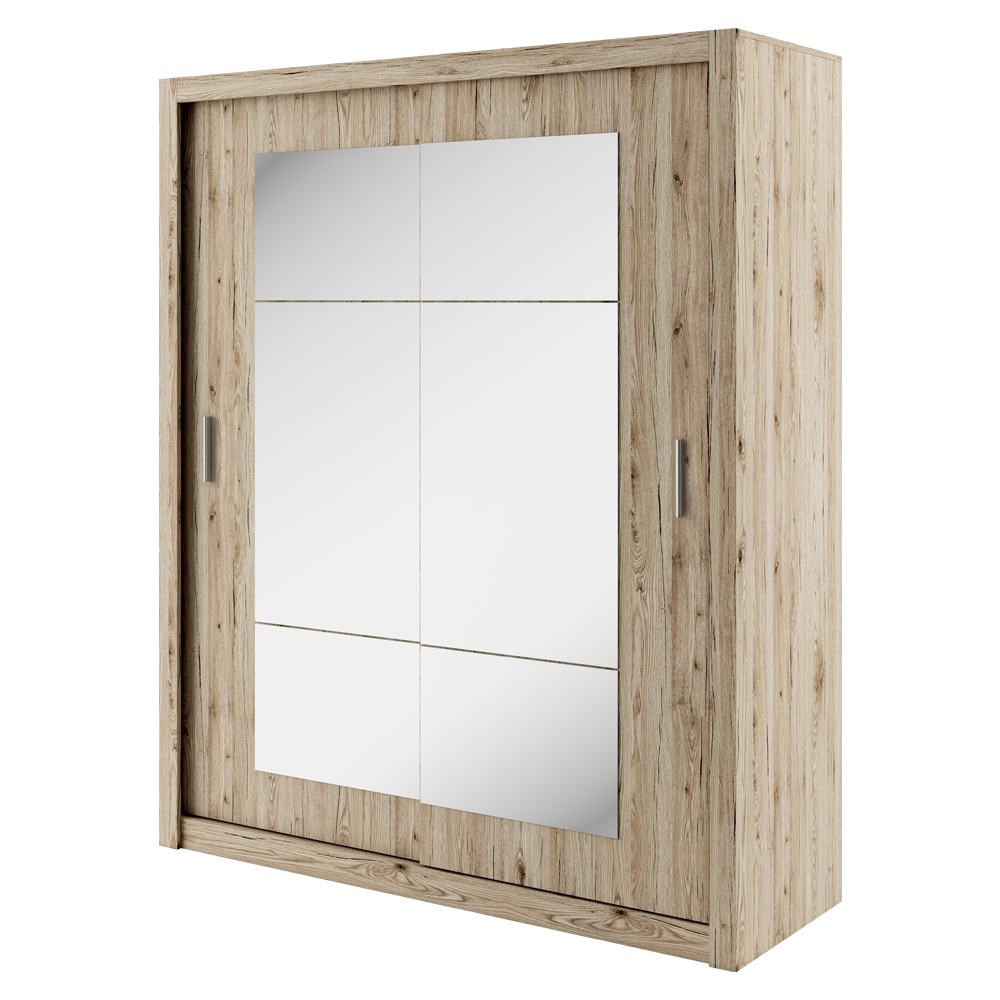 Szafa Idea 180 cm z lustrami San remo - zdjęcie 1