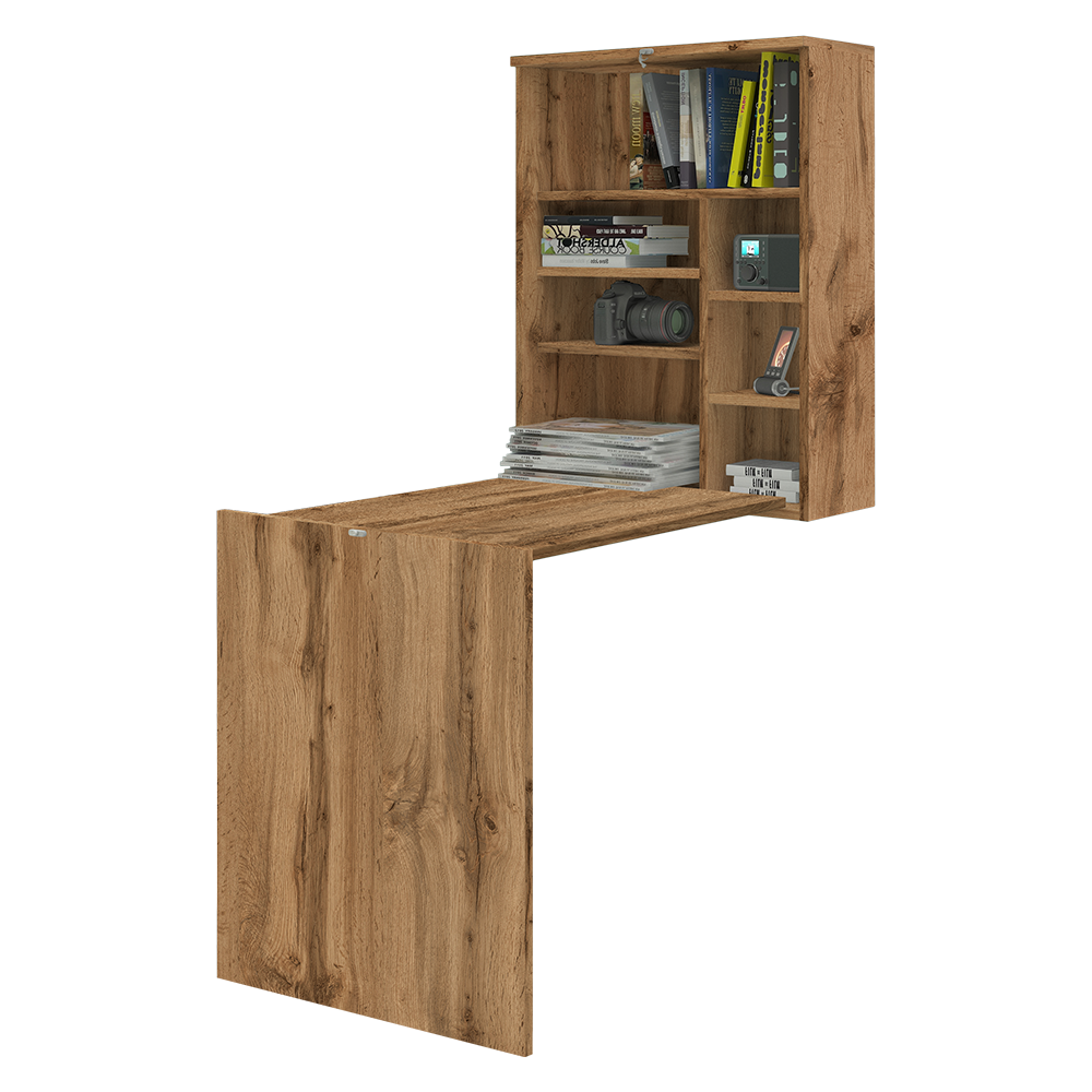 Biurko Function 93x60 cm Dąb wotan - zdjęcie 1