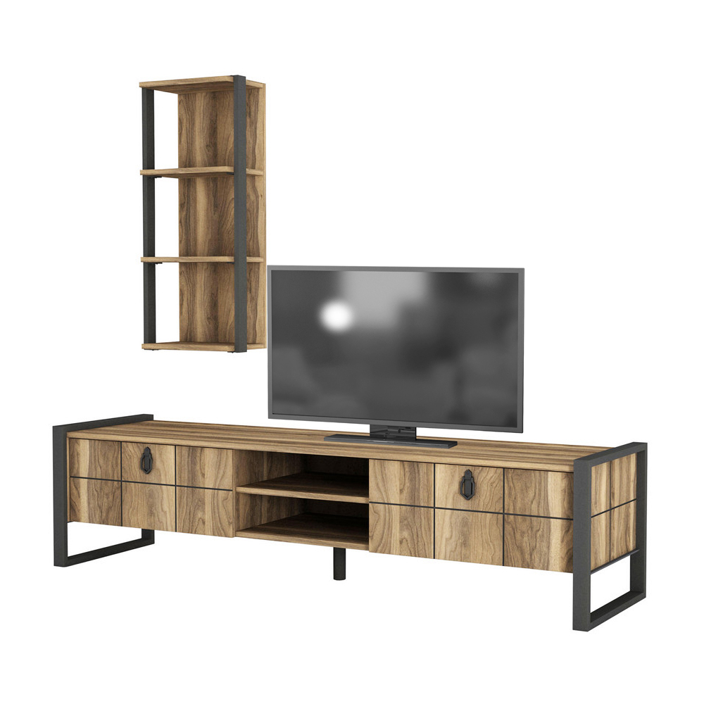 Szafka RTV Waleria z półką naścienną - zdjęcie 1