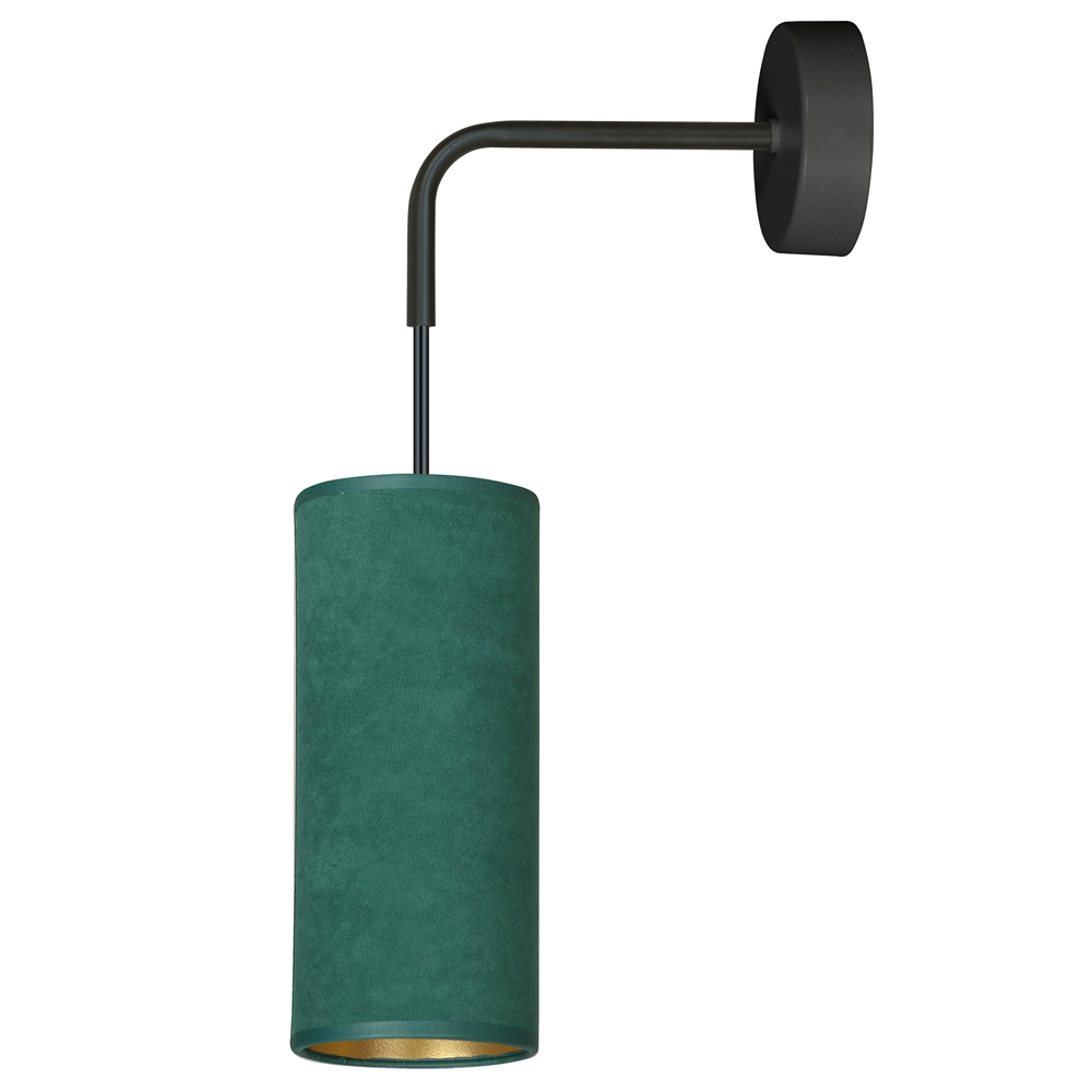 Kinkiet ścienny Bonett średnica 10 cm zielony - zdjęcie 1