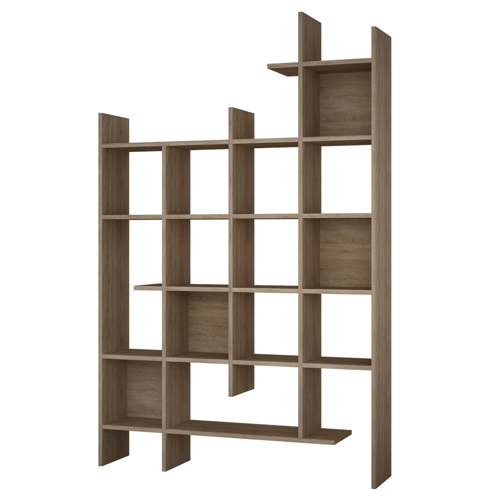 Regał otwarty Karjes niesymetryczny dąb - zdjęcie 1