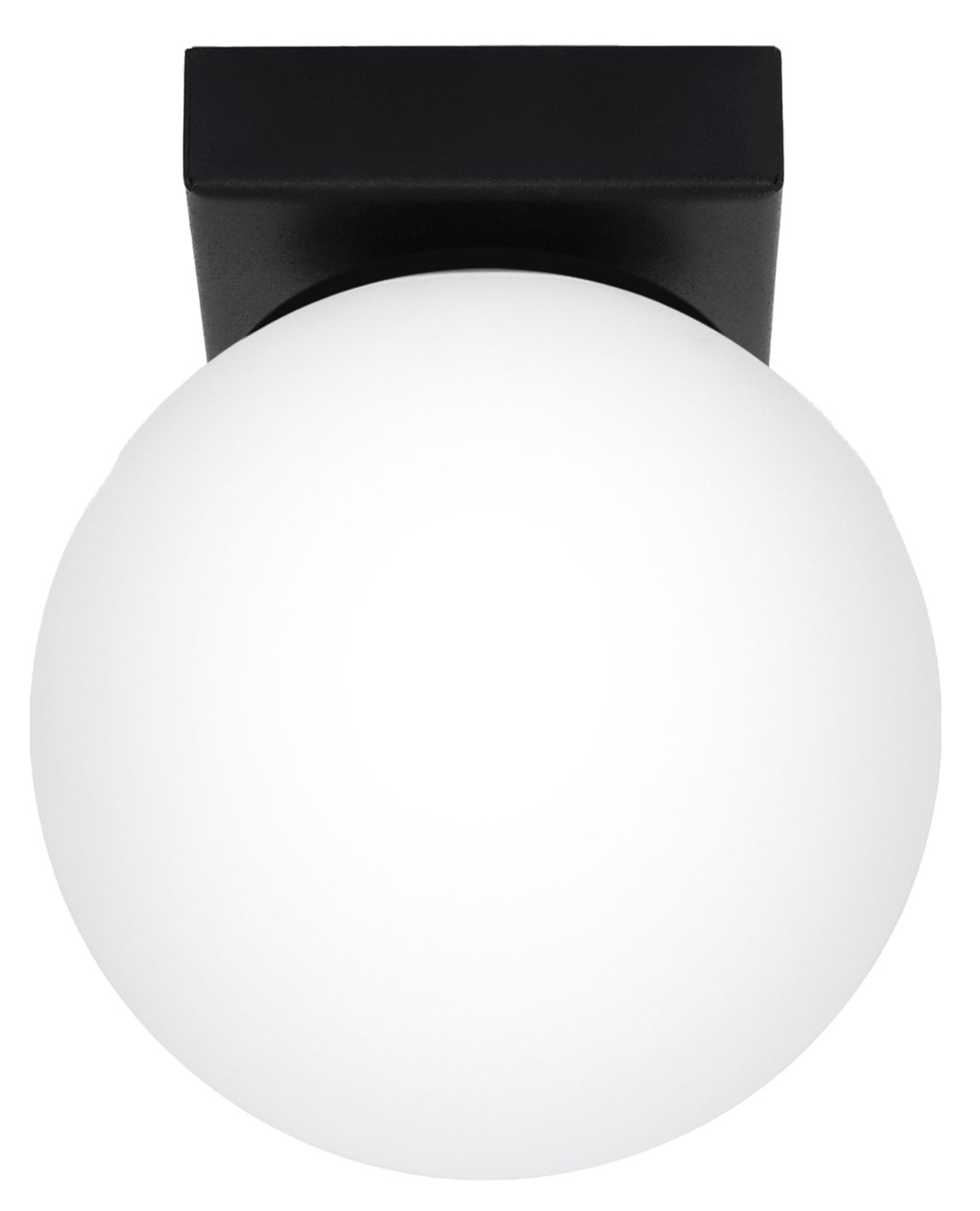 Plafon Crosians 14,5x12 cm x1 czarny - zdjęcie 1