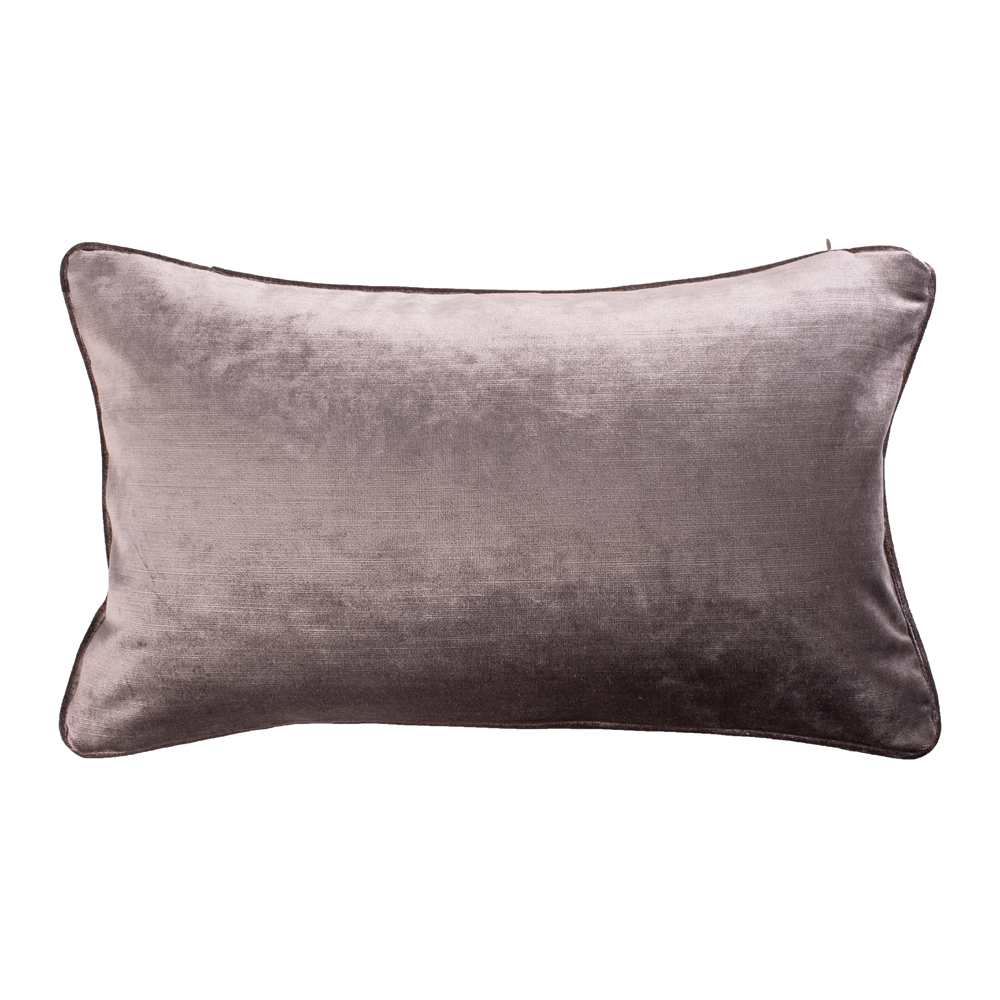 Poduszka dekoracyjna Parumleo 30x50 cm szarobrązowa - zdjęcie 1