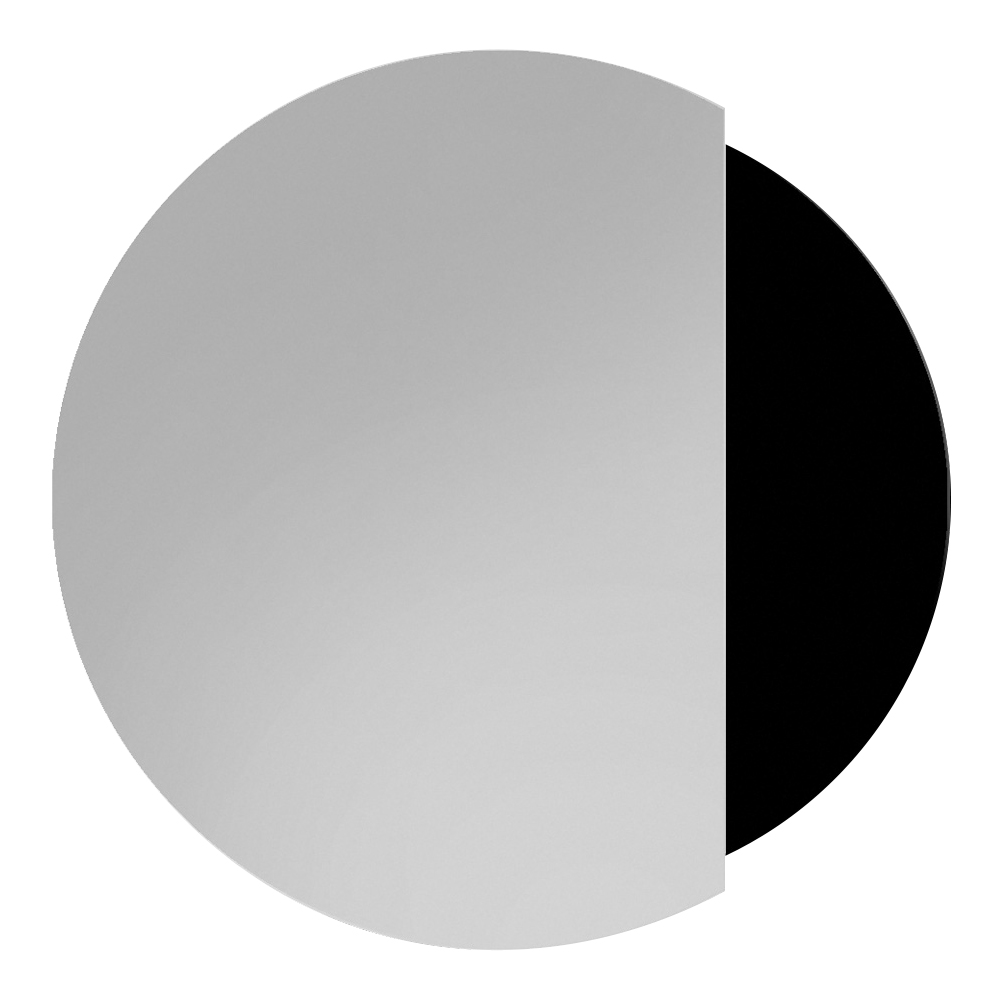 Lustro Eclipse czarne - zdjęcie 1