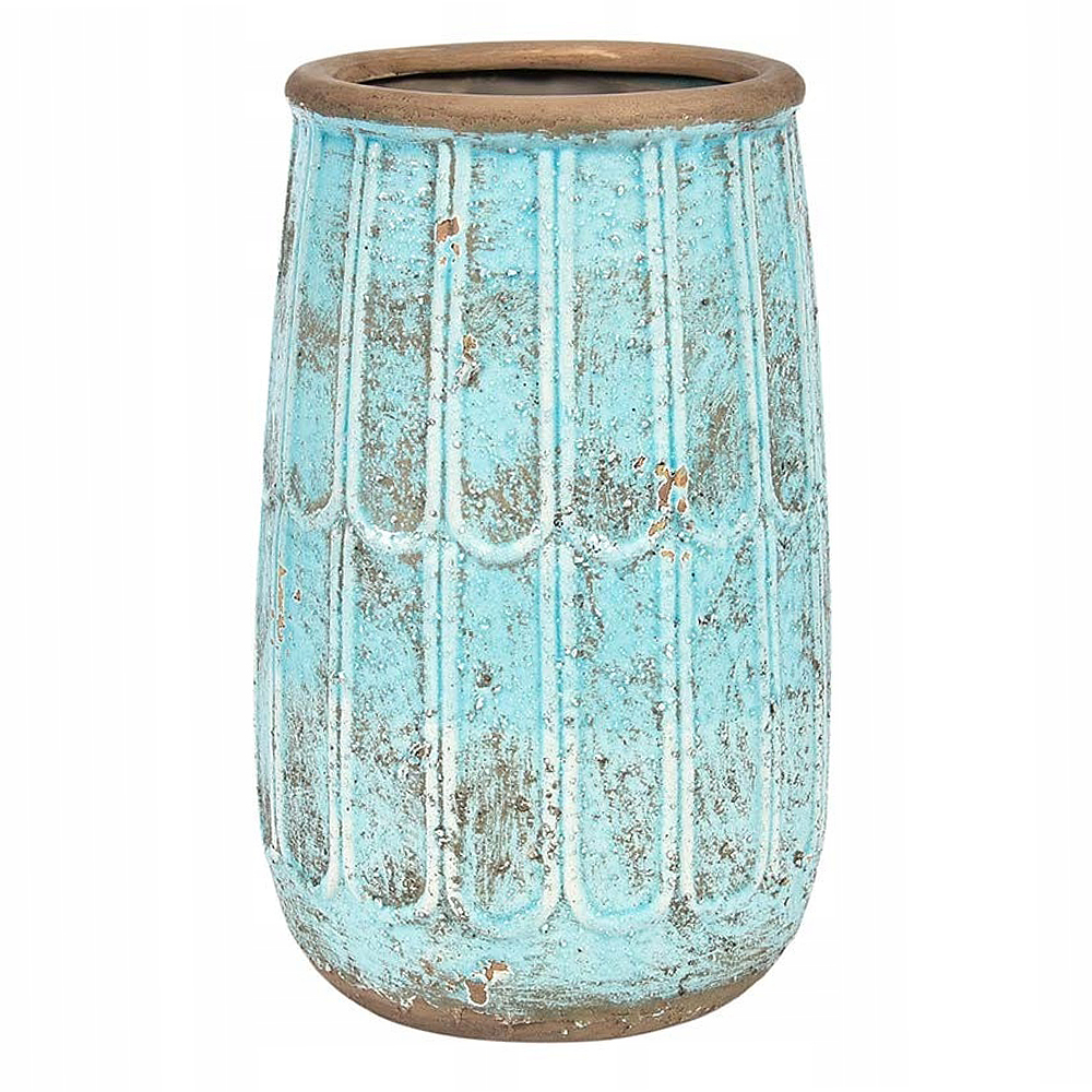 Wazon Peartzle niebieski wysokość 27 cm - zdjęcie 1