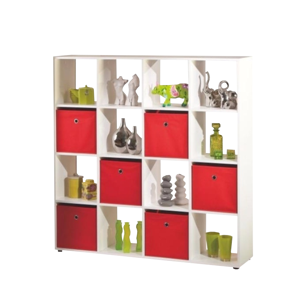 Regał Italy 4x4 biały - zdjęcie 1