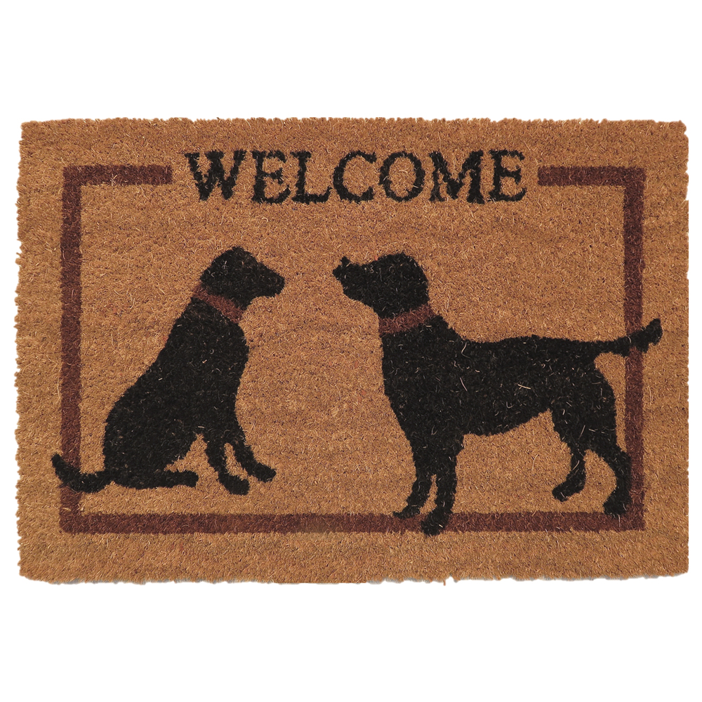 Wycieraczka do butów Gwen z motywem psów 40x60 cm - zdjęcie 1