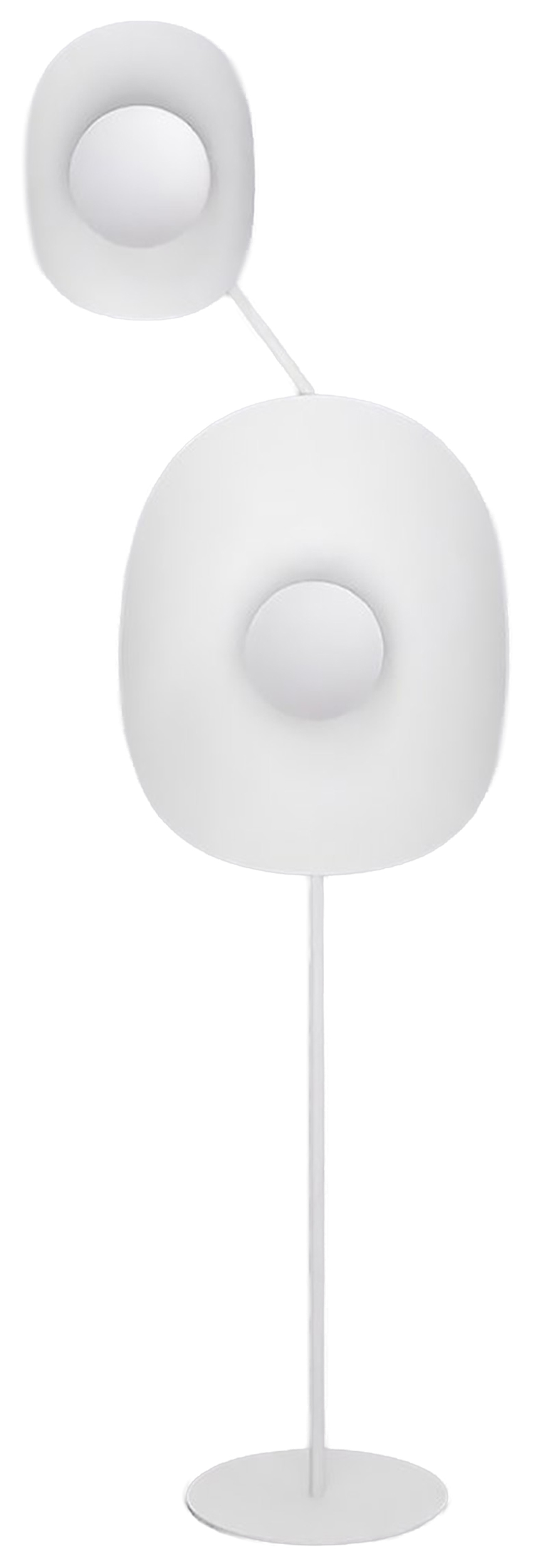 Lampa podłogowa Delulu x2 biała - zdjęcie 1
