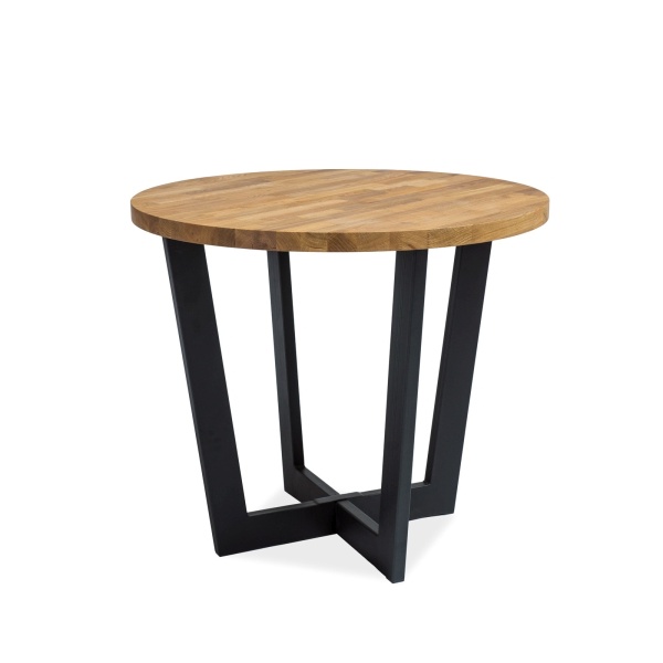 Stół okrągły Sherlk o średnicy 90 cm - zdjęcie 1