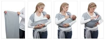 CuddleBug Baby Wrap elastyczna chusta nosidełko