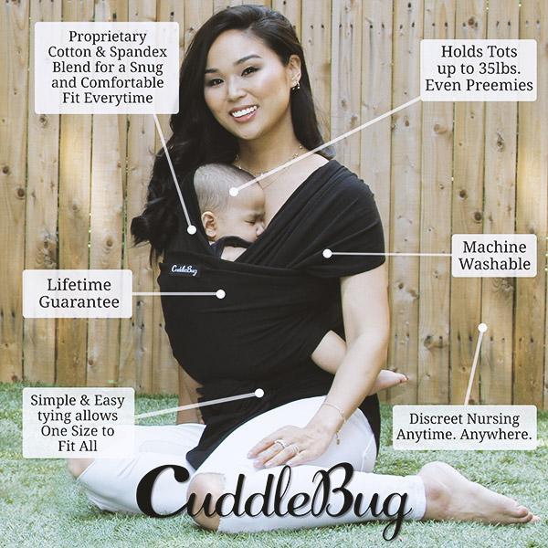 CuddleBug Baby Wrap elastyczna chusta nosidełko